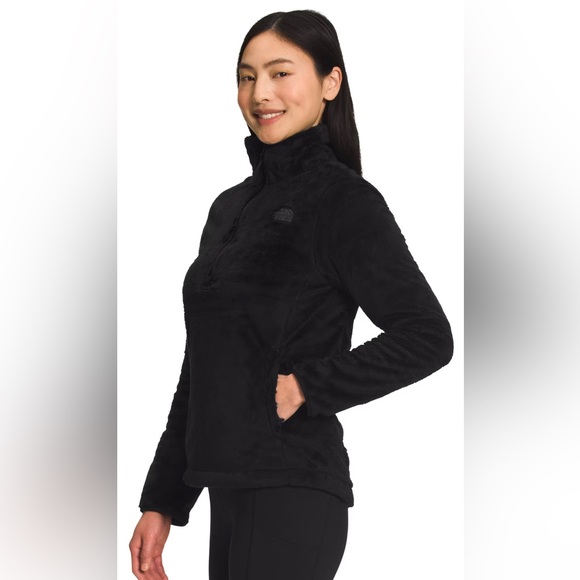 The North Face Women’s Osito Quarter-Zip Long-Sleeve Pullover ~ Size Large - Picture 1 of 3